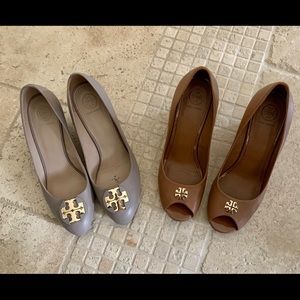 Tory Burch wedges - two pairs